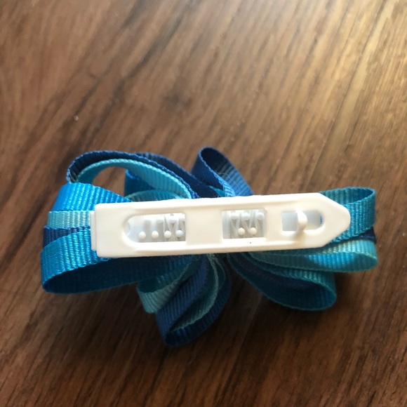 Girl’s Single Vintage Gymboree Pool Party Curly Loop Barrette Blue - Picture 4 of 6